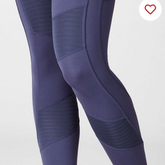 Fabletics Anywhere High-Waisted Moto 7/8 Leggings - Picture 3 of 7